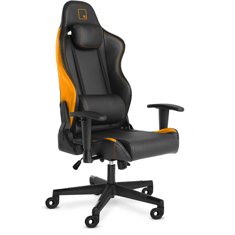 Игровое кресло WARP Sg Black/Orange - SG-BOR