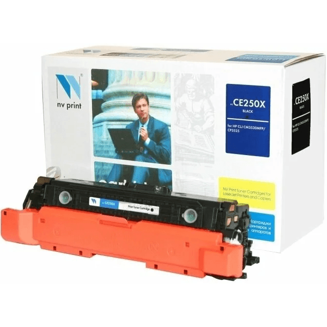 Картридж NV Print CE250X/723H Black