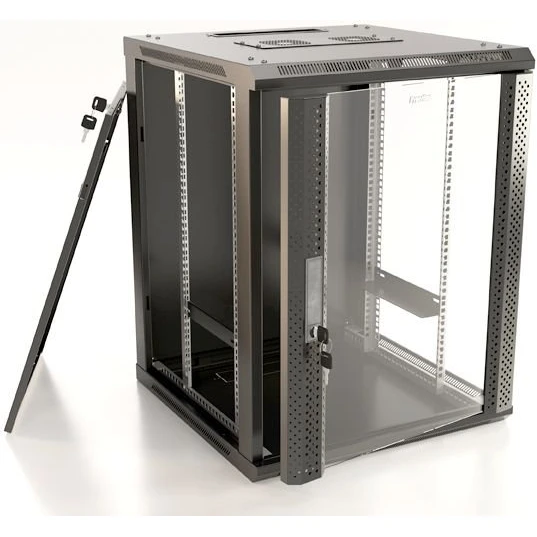 Шкаф Hyperline TWB-1266-GP-RAL9004 - фото 2