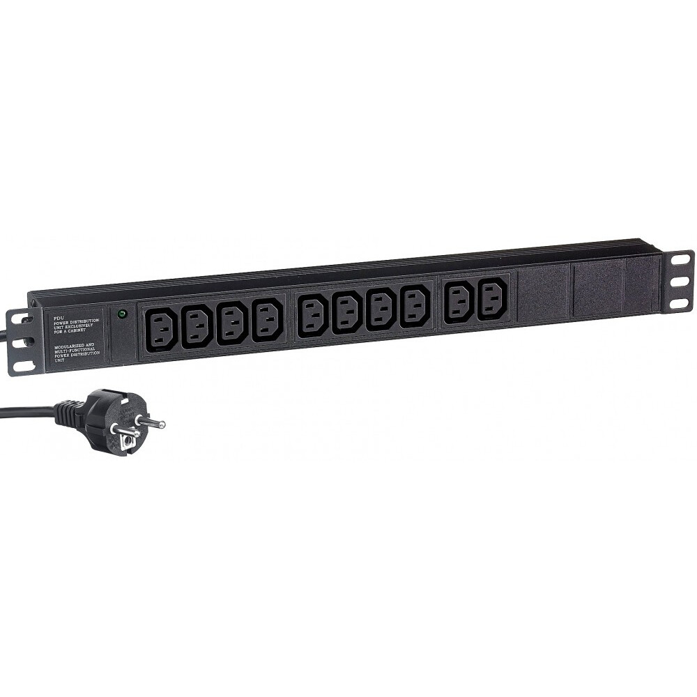 Блок розеток ExeGate PDU-19H005 Al-10C13-EU3