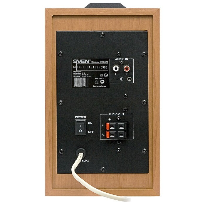 Колонки Sven SPS-820 Wooden - фото 3