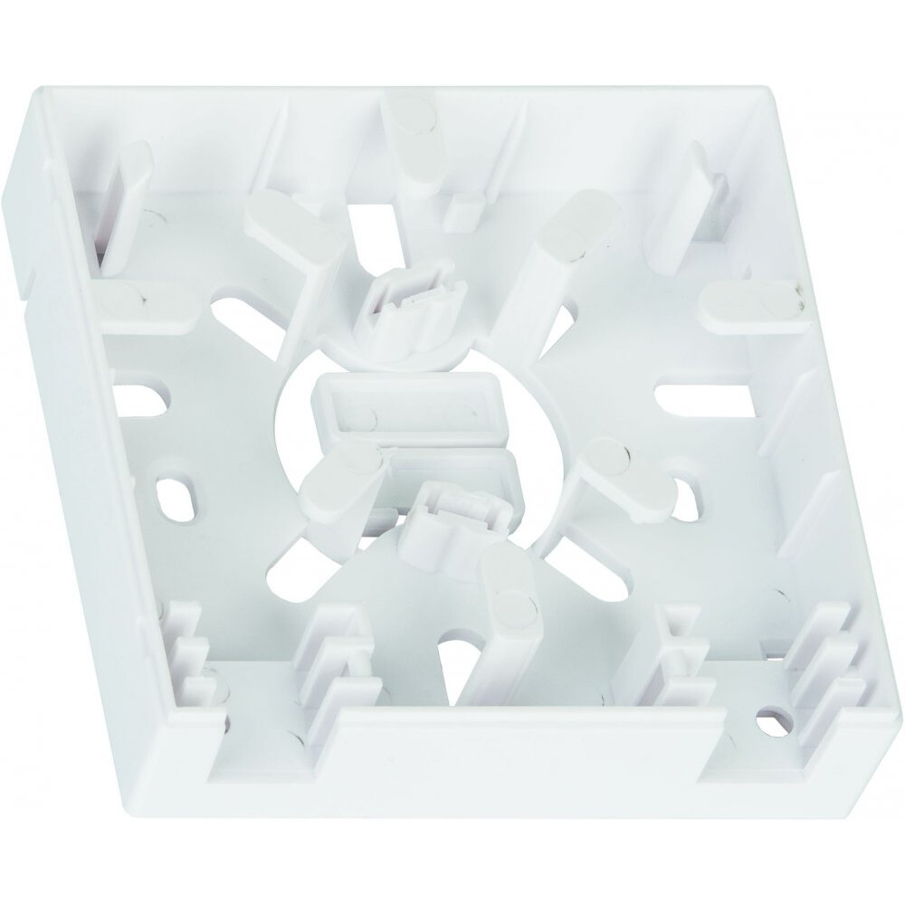 Корпус настенной розетки NIKOMAX NMF-WO2-BLANK-CS-WT - фото 2