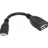 Переходник USB A (F) - microUSB B (M), Defender USB-OTG (87300)