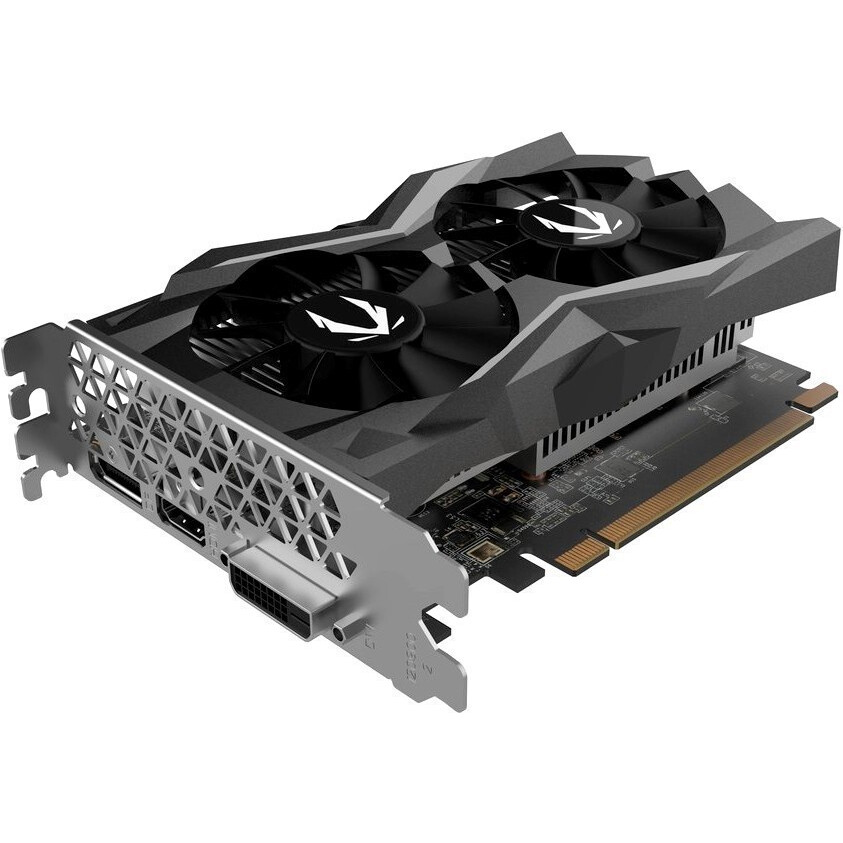 Видеокарта NVIDIA GeForce GTX 1650 Zotac AMP Core 4Gb (ZT-T16520J-10L)