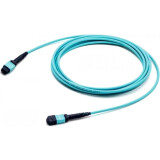 Патч-корд Hyperline FHD-MC3-503-MPOF12/PS-MPOF12/PS-B-3M-LSZH-AQ, 3м