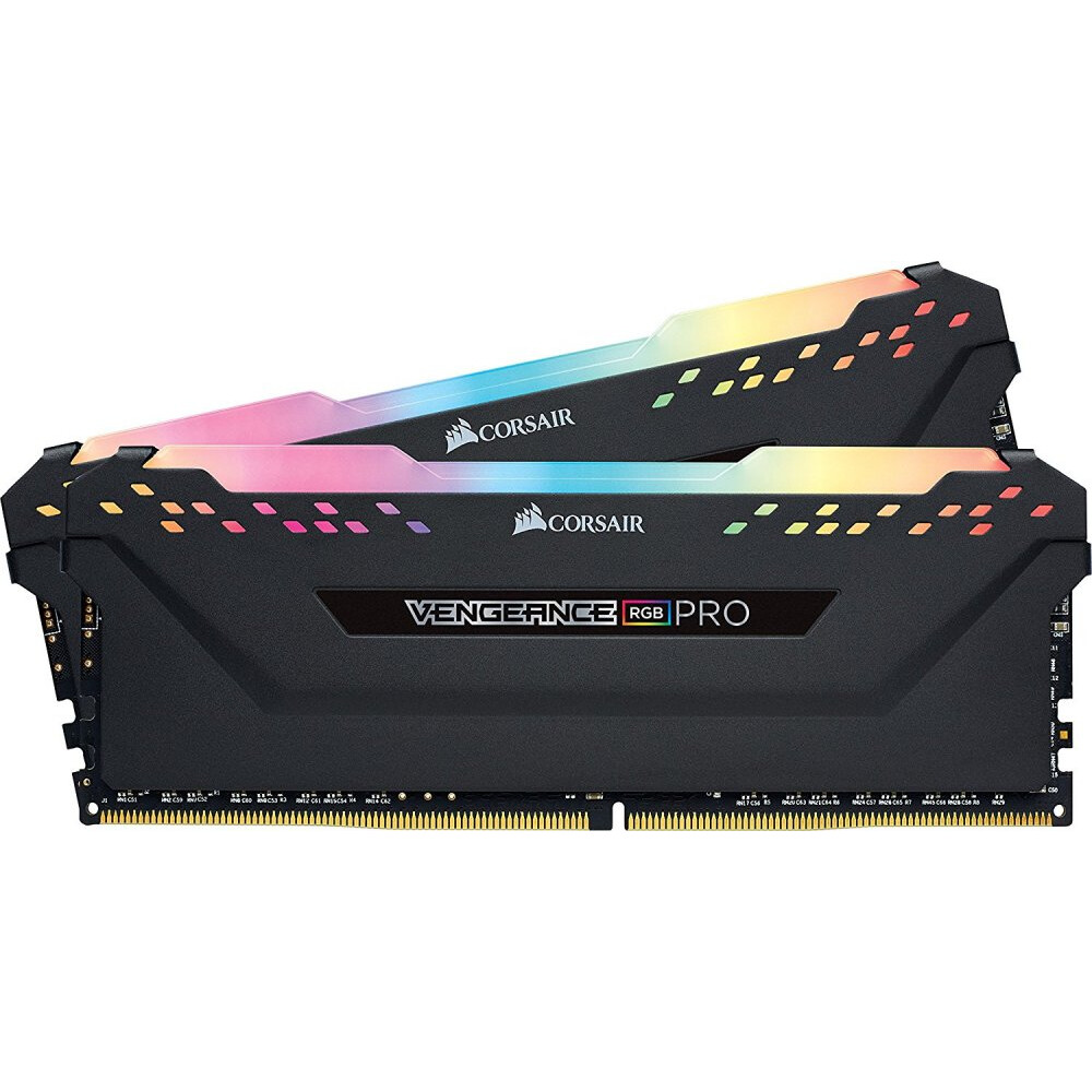 Оперативная память 16Gb DDR4 3200MHz Corsair Vengeance RGB PRO (CMW16GX4M2C3200C16) (2x8Gb KIT) - фото 3