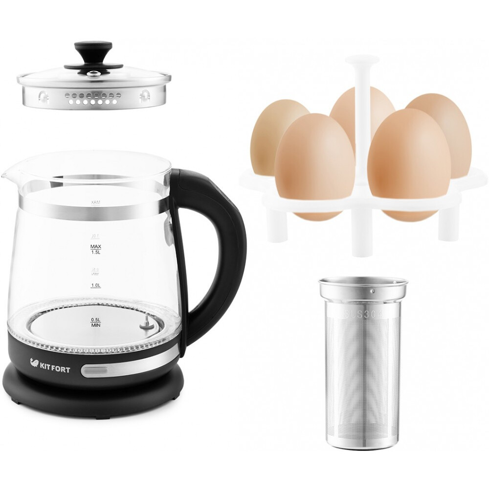 Чайник Kitfort KT-656 - фото 3