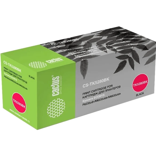 Картридж Cactus CS-TK5280BK Black
