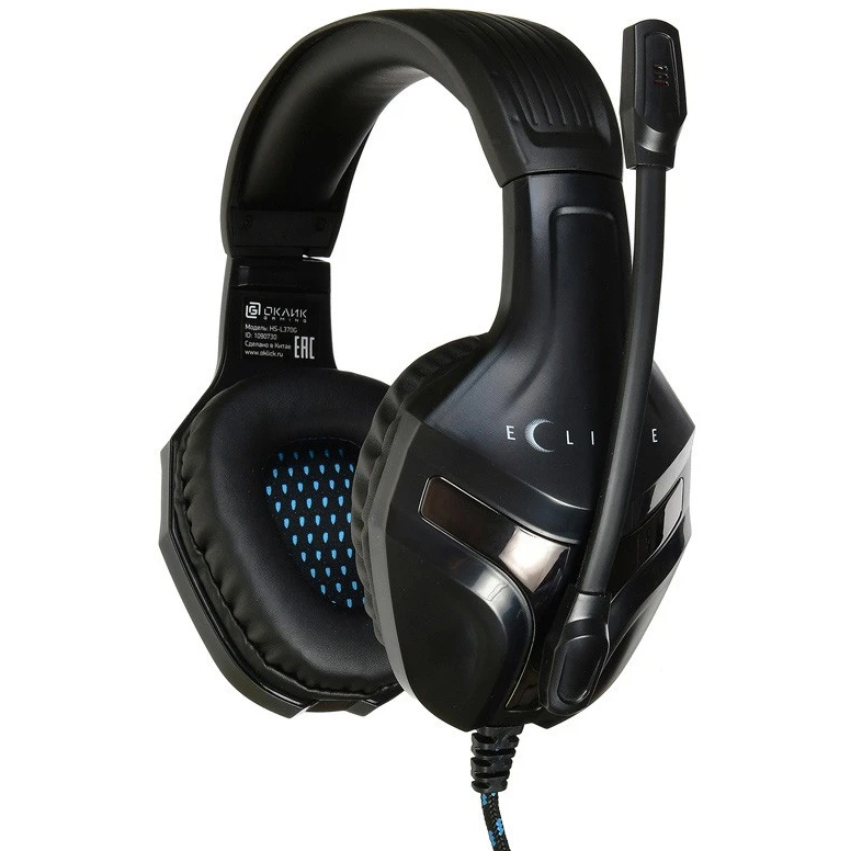 Гарнитура Oklick HS-L370G Black - фото 2