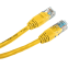 Патч-корд Hyperline PC-LPM-UTP-RJ45-RJ45-C5e-1.5M-LSZH-YL, 1.5м