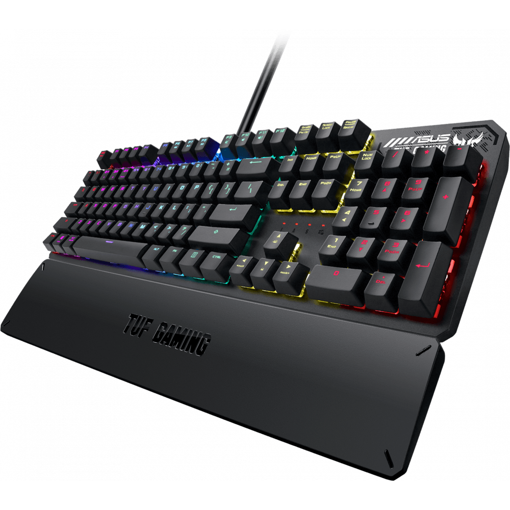 Клавиатура ASUS TUF Gaming K3 Black (Kaihua Red) - 90MP01Q0-BKRA00 - фото 3