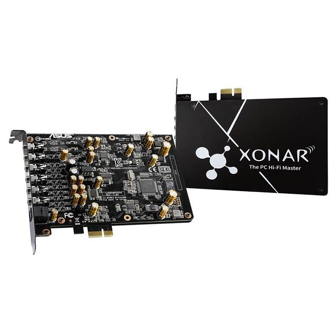 Звуковая карта ASUS Xonar AE PCI-E RTL - 90YA00P0-M0UA00