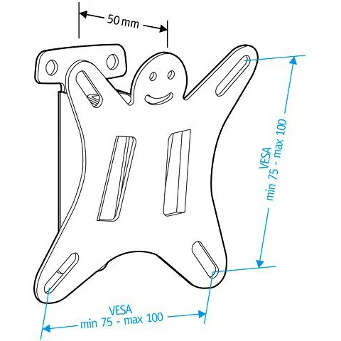 Кронштейн Holder LCDS-5002 Metallic - фото 2
