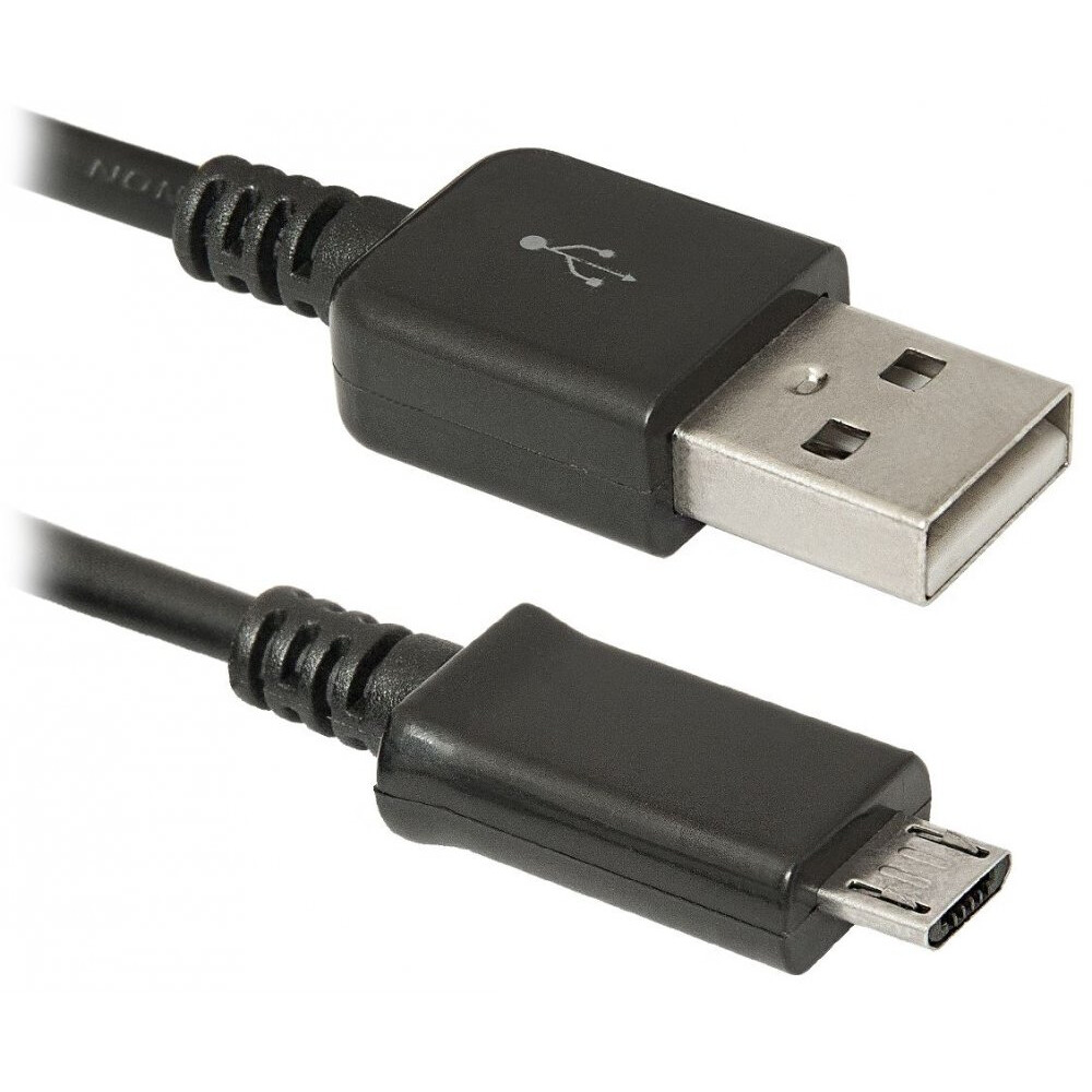 Кабель USB A (M) - microUSB B (M), 1м, Defender USB08-03H - 87473 - фото 2