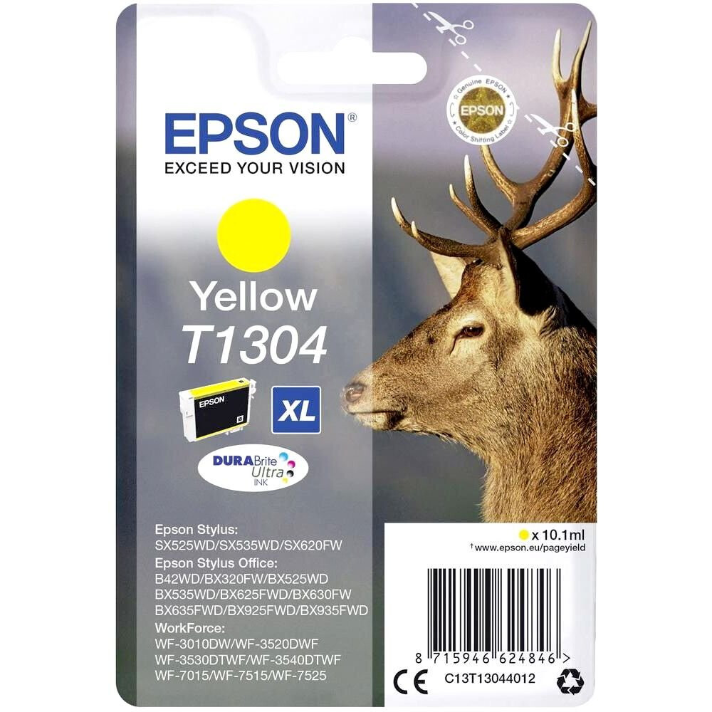 Картридж Epson C13T13044012 Yellow