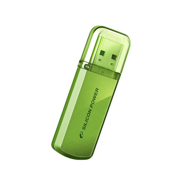 USB Flash накопитель 16Gb Silicon Power Helios 101 Green (SP016GBUF2101V1N)