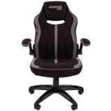 Игровое кресло Chairman Game 19 Black/Gray (00-07060635) (00-07060635/00-07069655)