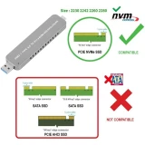 Внешний корпус для SSD M.2 Orient 3552 U3