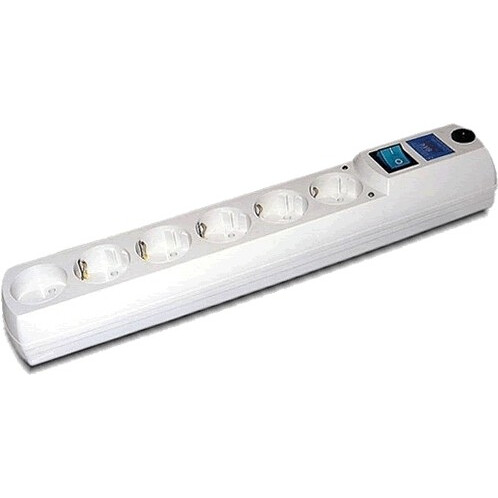 Сетевой фильтр Most HV6 White 2м