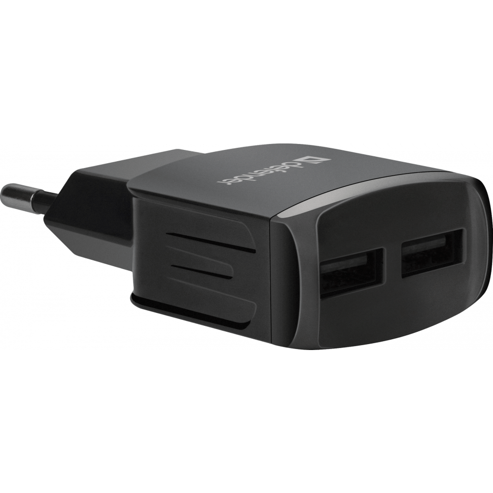 Сетевое зарядное устройство Defender EPA-13 Black