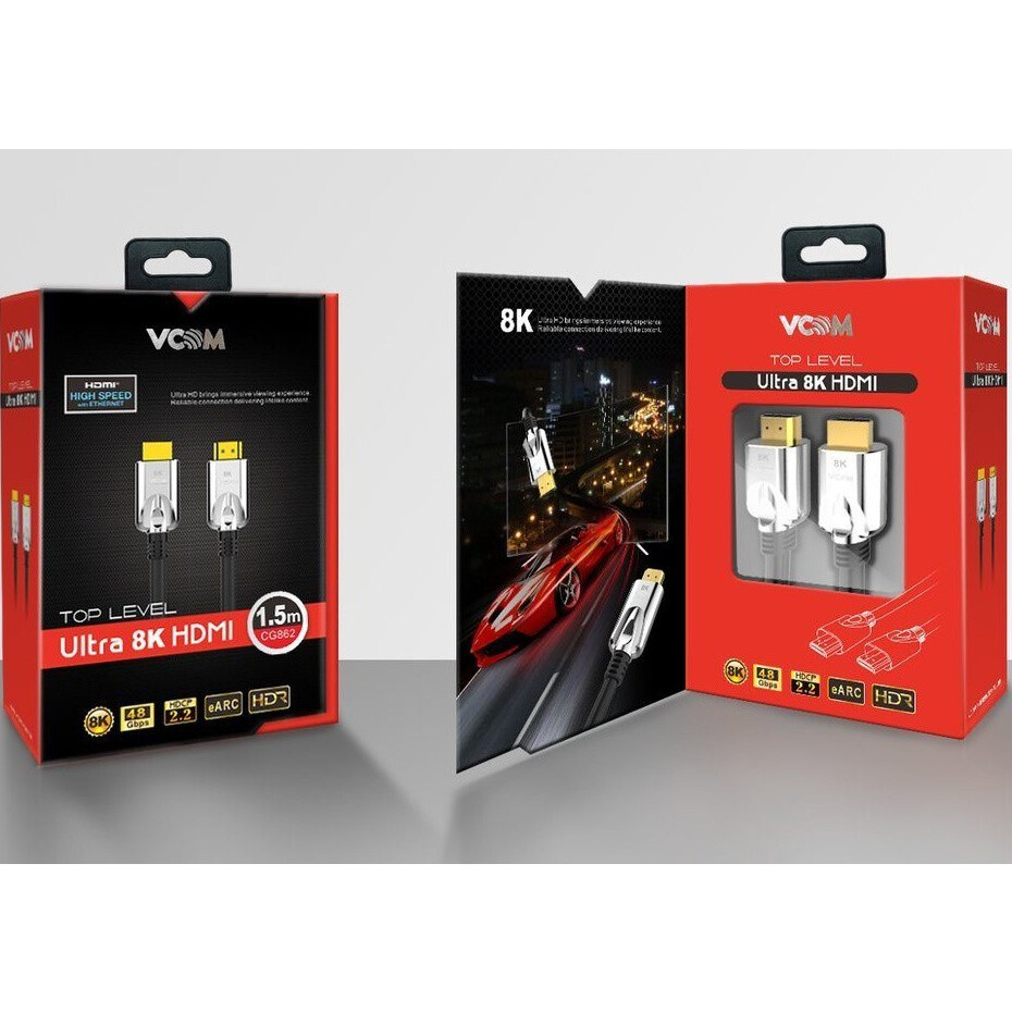 Кабель HDMI - HDMI, 1.5м, VCOM CG862-1.5M - фото 7