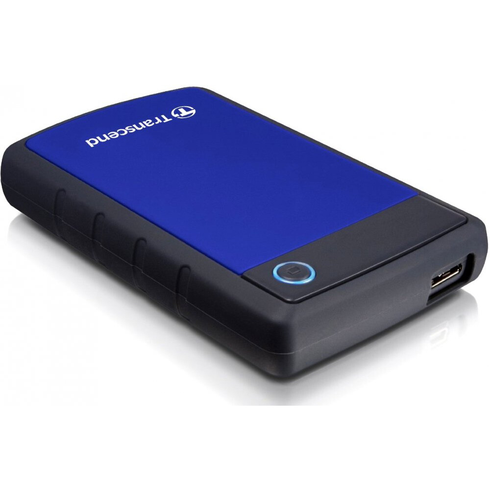 Внешний жёсткий диск 2Tb Transcend StoreJet 25H3 Blue (TS2TSJ25H3B) - фото 3