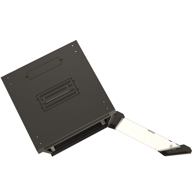 Шкаф Hyperline TWB-FC-1566-GP-RAL9004 - фото 2