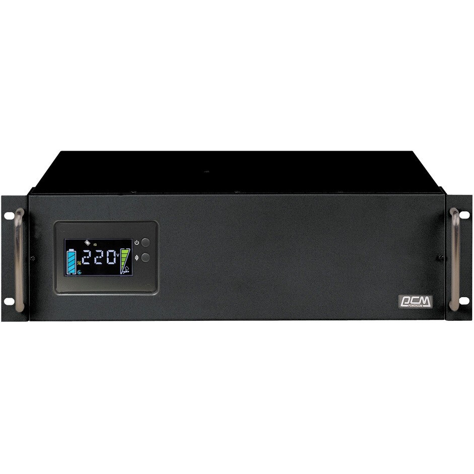 ИБП Powercom King KIN-2200AP RM LCD (3U) (1152608) - KIN-2200AP-RM-3U-LCD