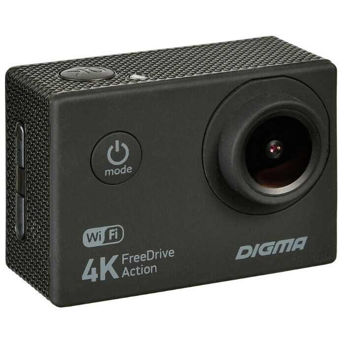 Автомобильный видеорегистратор Digma FreeDrive Action 4K WiFi - фото 2