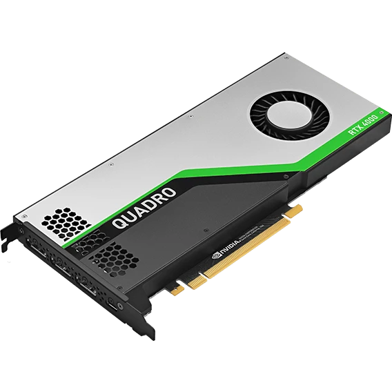 Видеокарта NVIDIA Quadro RTX 4000 PNY 8GB (VCQRTX4000BLK-1) OEM