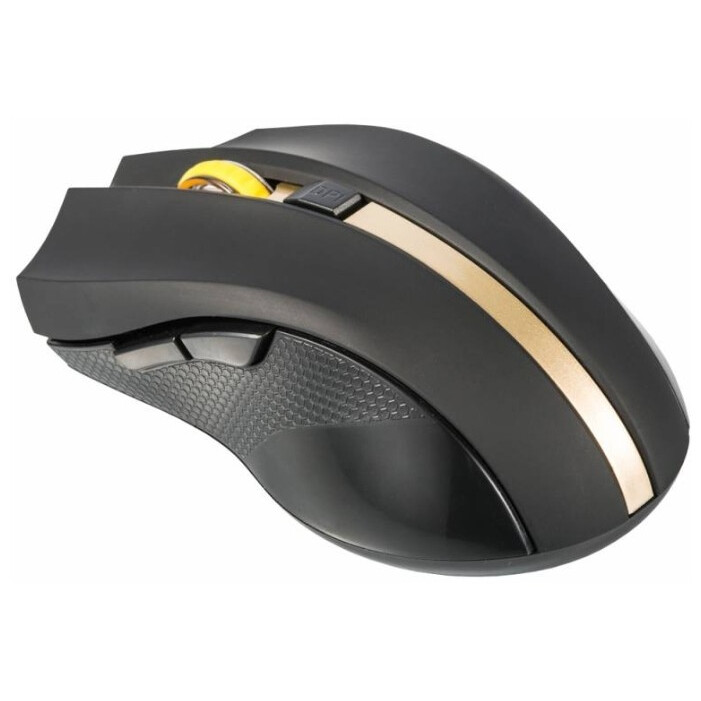 Мышь Oklick 495MW Black/Gold - 998168