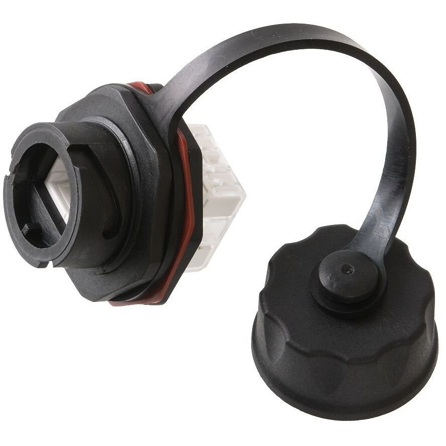 Розетка RJ-45 NIKOMAX NMC-KJUE2-IS-BK