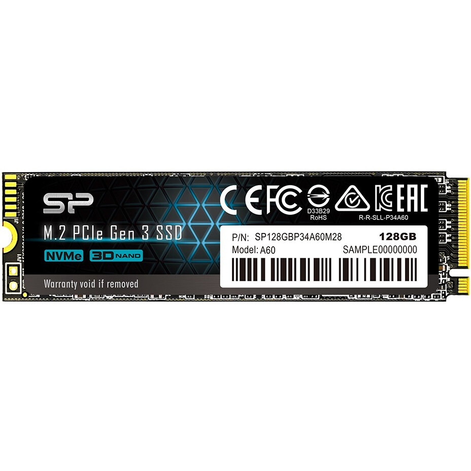 Накопитель SSD 128GB Silicon Power P34A60 (SP128GBP34A60M28)
