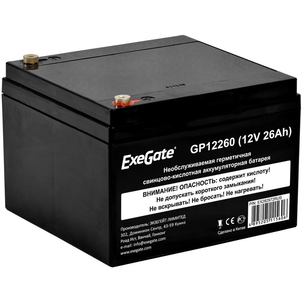 Аккумуляторная батарея ExeGate GP12260