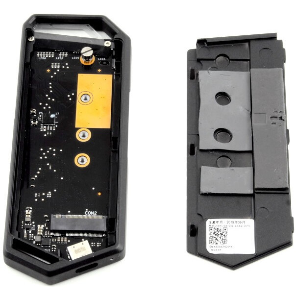 Внешний корпус для SSD M.2 ASUS ROG Strix Arion Black (ESD-S1C) - фото 6
