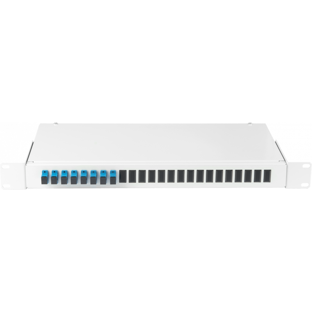 Оптический кросс NIKOMAX NMF-RP08SCUS2-WS-ES-1U-GY
