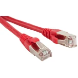 Патч-корд Hyperline PC-LPM-STP-RJ45-RJ45-C6-2M-LSZH-RD, 2м