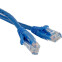 Патч-корд Hyperline PC-LPM-UTP-RJ45-RJ45-C5e-0.5M-LSZH-BL, 0.5м