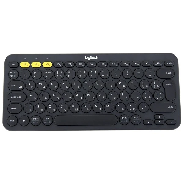 Клавиатура Logitech K380 Wireless Keyboard Dark Grey (920-007584) - 920-007584/920-007590