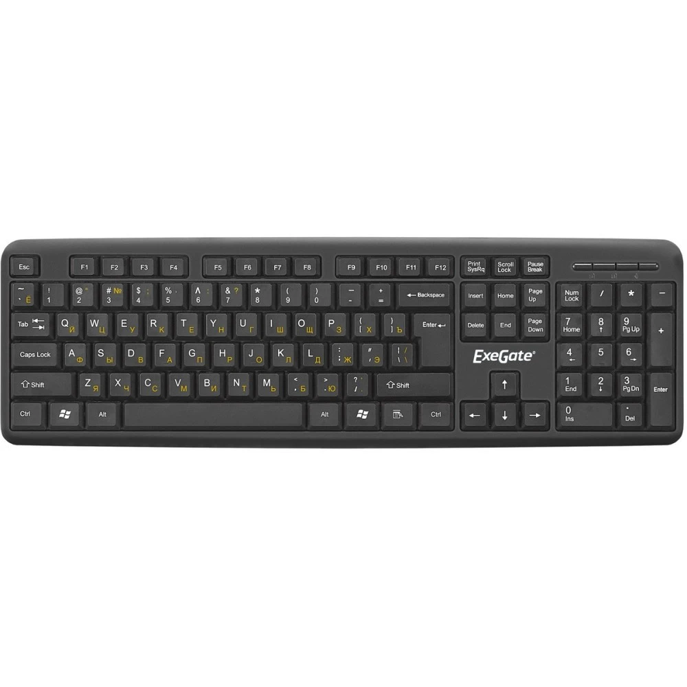 Клавиатура + мышь ExeGate MK120 Black - EX286204RUS - фото 2