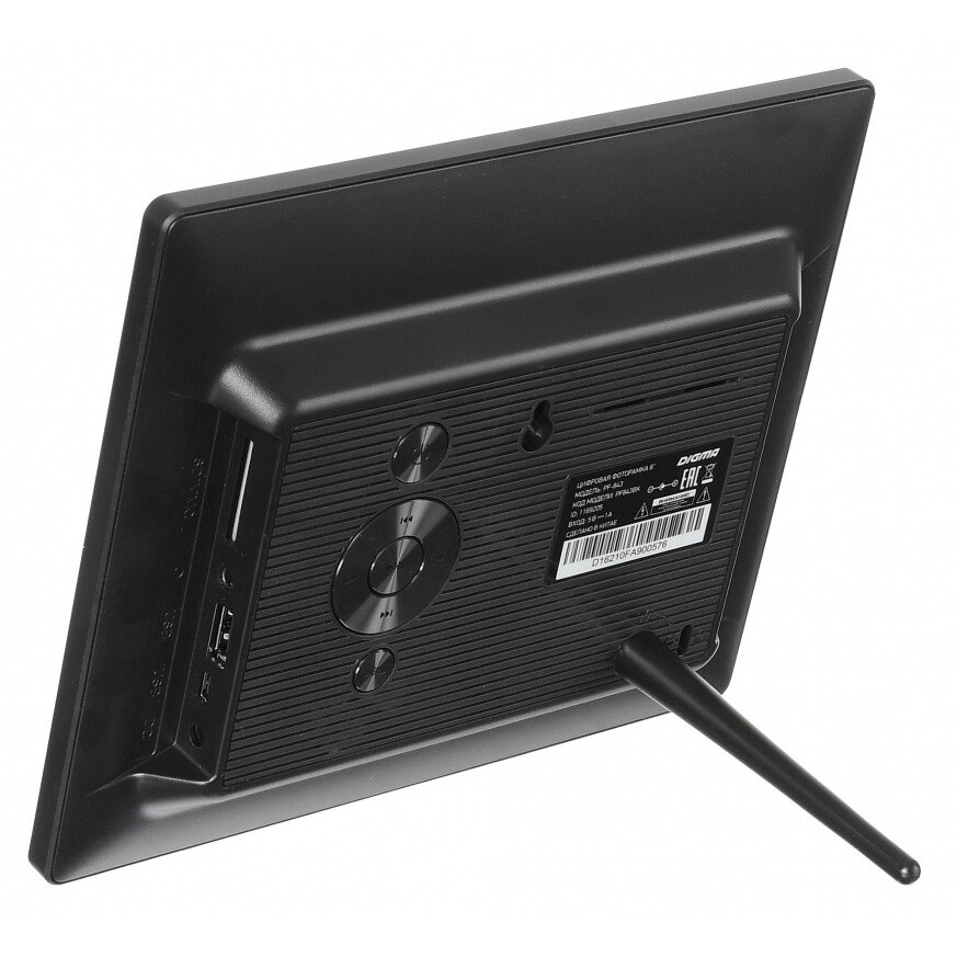 Цифровая фоторамка Digma PF-843 8" Black - PF843BK - фото 5