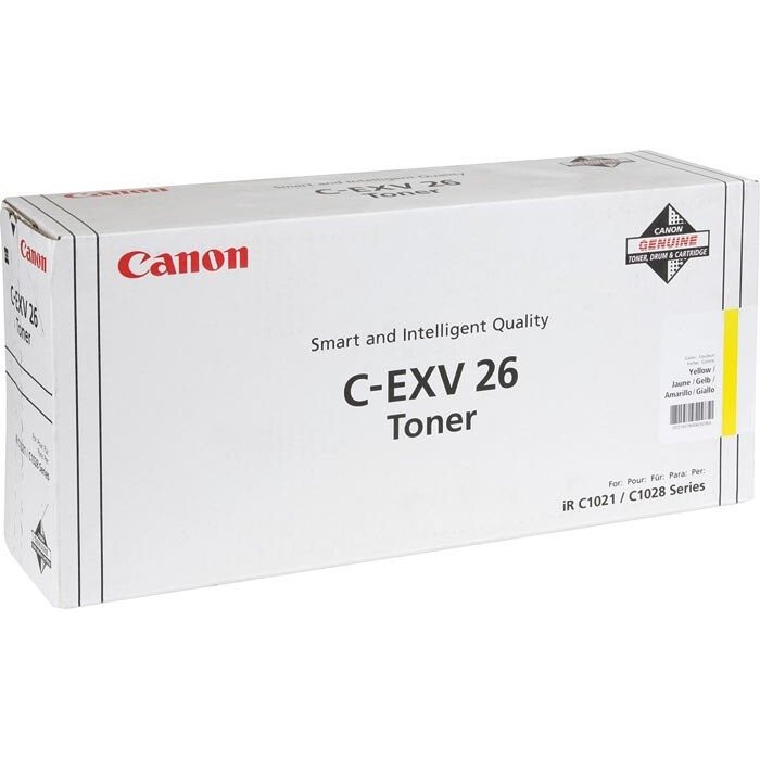 Картридж Canon C-EXV26 Yellow