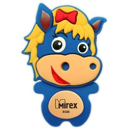 USB Flash накопитель 8Gb Mirex Horse Blue - 13600-KIDBHS08
