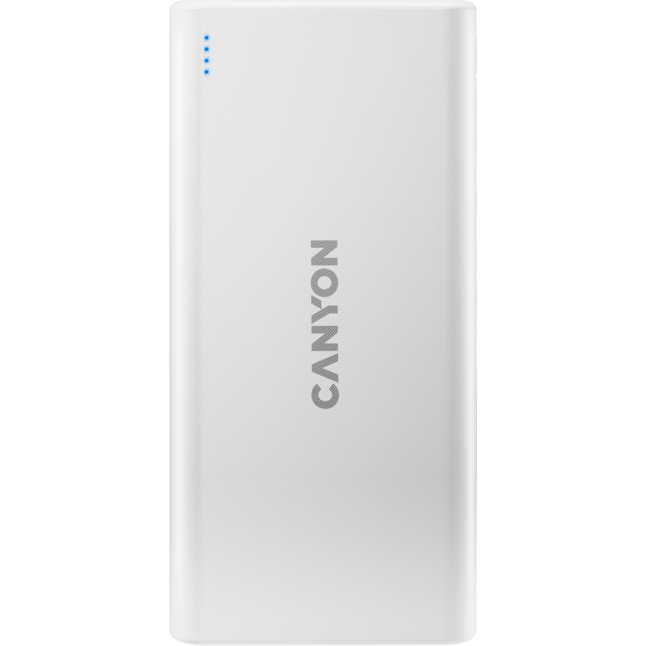 Внешний аккумулятор Canyon CNE-CPB1006W White - фото 3