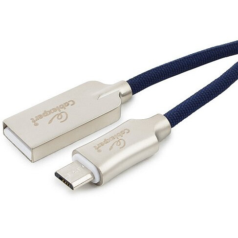 Кабель USB A (M) - microUSB B (M), 1.8м, Gembird, CC-P-mUSB02Bl-1.8M