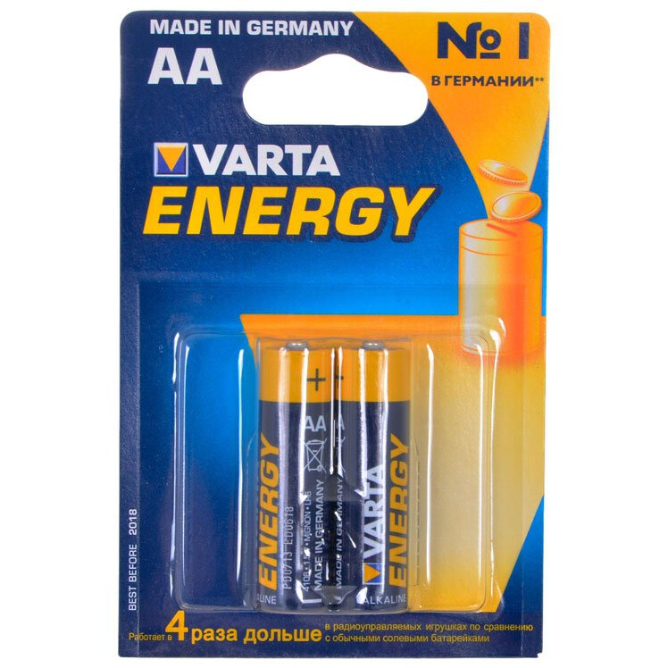 Батарейка Varta Energy (AA, 2 шт.)