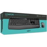 Клавиатура + мышь Logitech Wireless Combo MK345 Black (920-008534/920-006490)