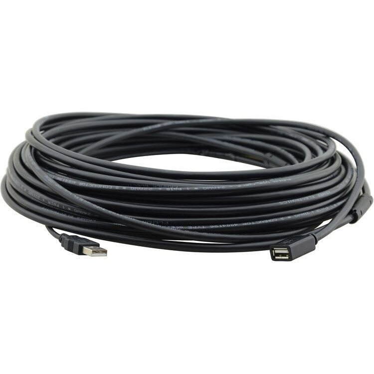 Кабель удлинительный USB A (M) - USB A (F), 7.6м, Kramer CA-UAM/UAF-25