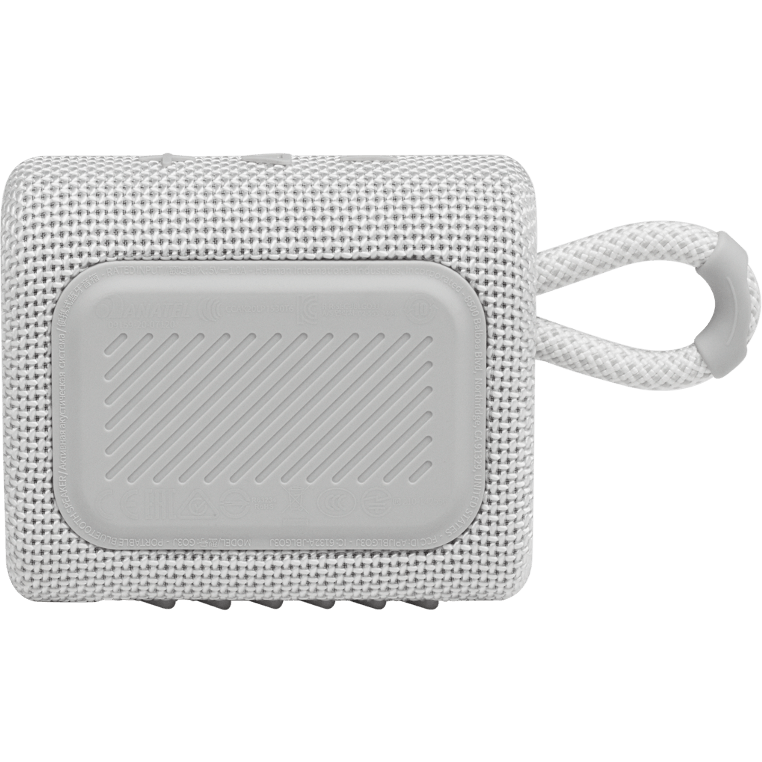 Портативная акустика JBL GO 3 White - JBLGO3WHT - фото 5