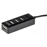 USB-концентратор Buro BU-HUB4-0.5L-U2.0